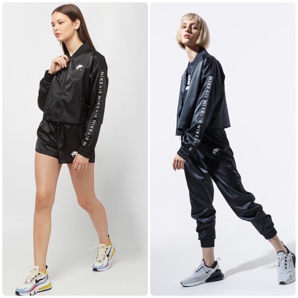 Nike Air Track Satin Jacket - Picture 4 of 5